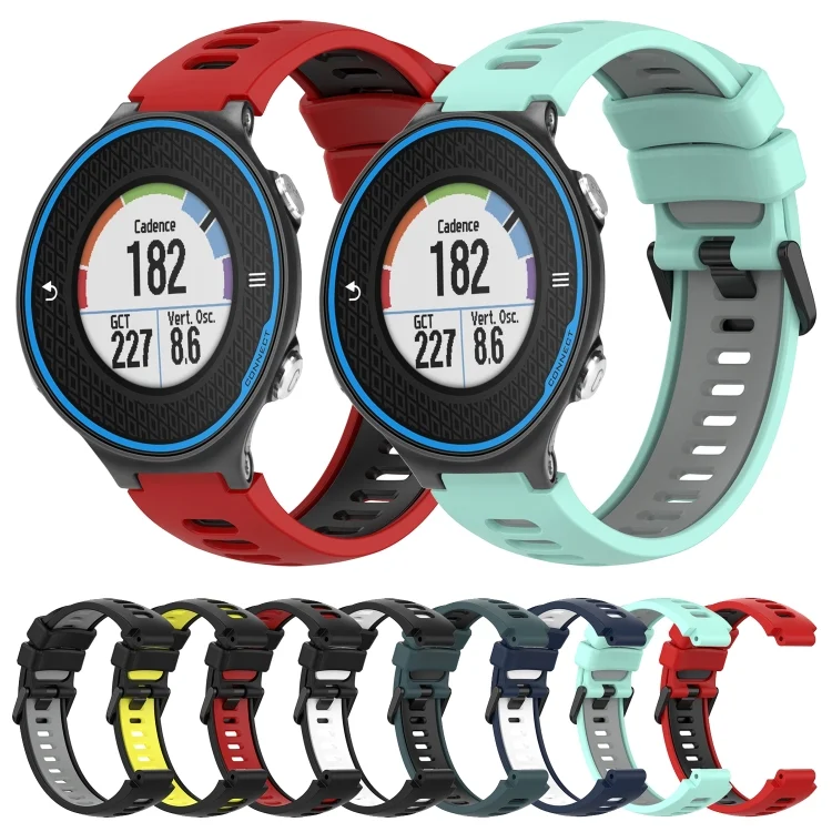 SYA002028705_B1.webp Two-Color Silicone Watch Band - Image 2