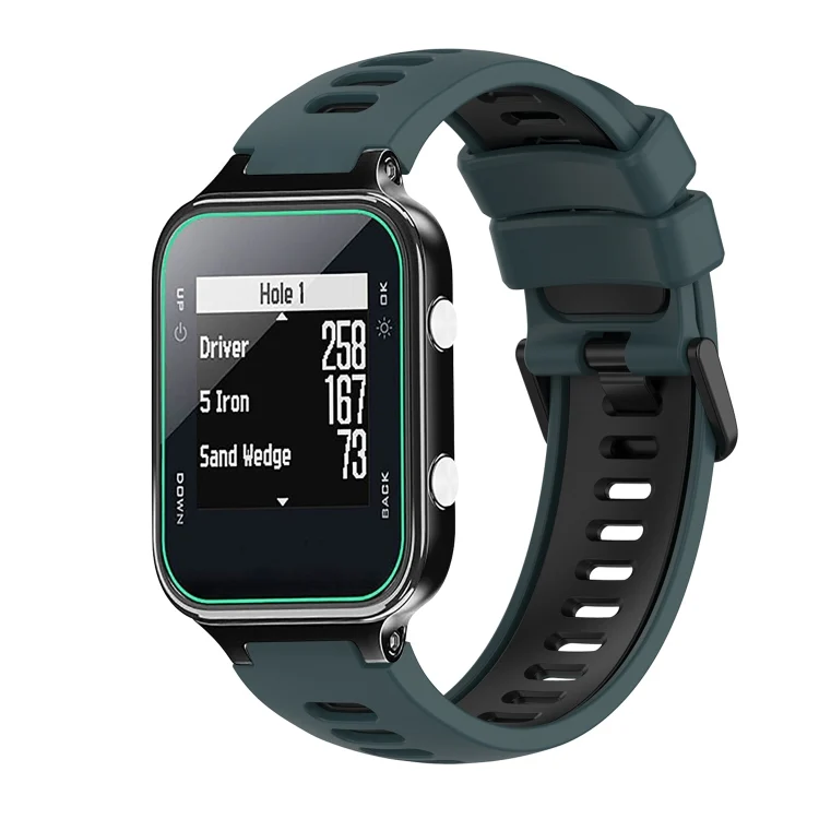 Two-Color Silicone Watch Band