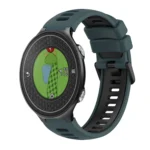 Two-Color Silicone Watch Band