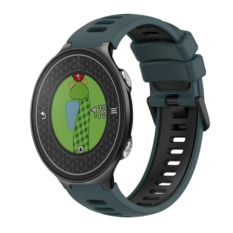 Two-Color Silicone Watch Band