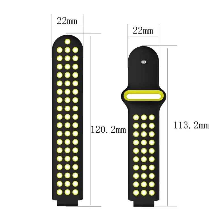 SYA002029601_B3.webp Two-Color Punched Breathable Silicone Watch Band - Image 4