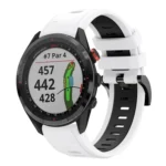 22mm Two-Color Sports Silicone Watch Band