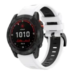 26mm Two-Color Sports Silicone Watch Band
