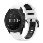 26mm Two-Color Sports Silicone Watch Band