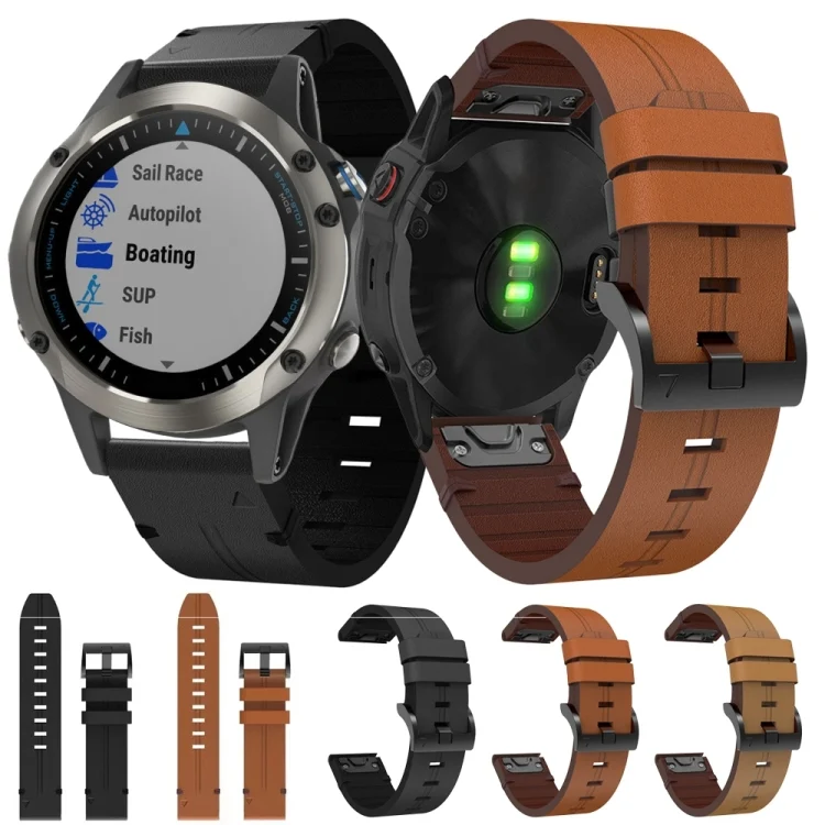 SYA002033515_B2.webp 22mm Leather Steel Buckle Watch Band - Image 3