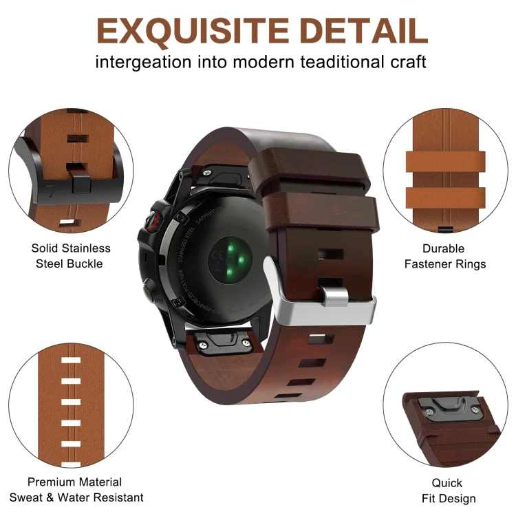 SYA002034611_B2.webp 26mm Leather Steel Buckle Watch Band - Image 3