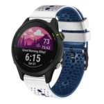 22mm Perforated Two-Color Silicone Watch Band