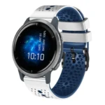 22mm Perforated Two-Color Silicone Watch Band