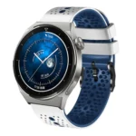 22mm Perforated Two-Color Silicone Watch Band