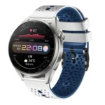 22mm Perforated Two-Color Silicone Watch Band