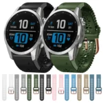 20mm Lady's Silicone Watch Band With Lace Punch - Image 2