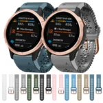 20mm Lady's Silicone Watch Band With Lace Punch - Image 2