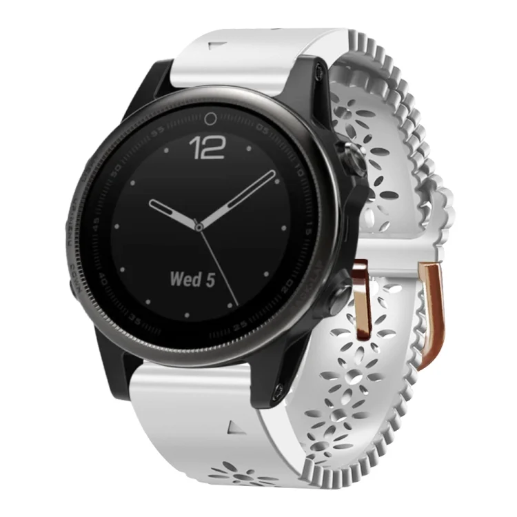 20mm Lady's Silicone Watch Band With Lace Punch