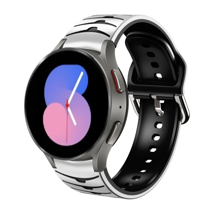 Curved Texture Silicone Watch Band