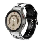 Curved Texture Silicone Watch Band