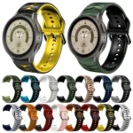 Curved Texture Silicone Watch Band - Image 2