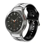 Curved Texture Silicone Watch Band