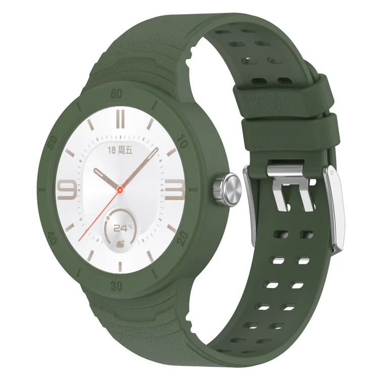 Silicone Breathable Integrated Watch Band
