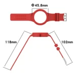 Silicone Breathable Integrated Watch Band - Image 3