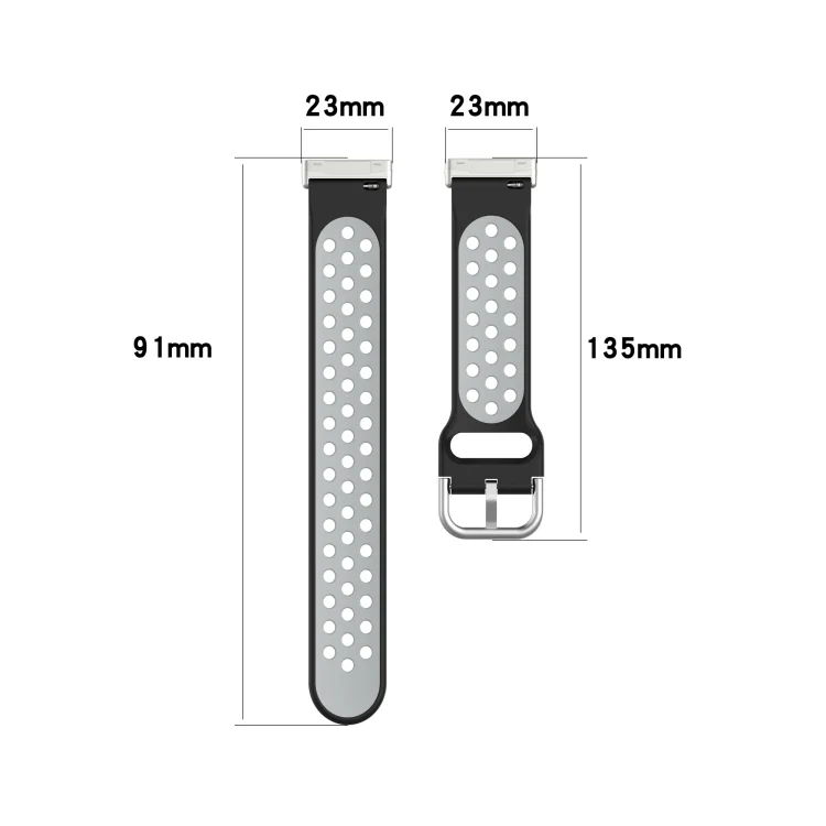 SYA002056501_B3.webp Two-Color Perforated Breathable Silicone Watch Band - Image 4