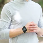 Two-Color Perforated Breathable Silicone Watch Band - Image 5