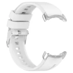 Metal Connector + Solid Color Silicone Watch Band - Image 7