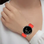 Metal Connector + Solid Color Silicone Watch Band - Image 5