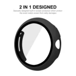 For Google Pixel Watch ENKAY Hat-Prince Full Coverage PC Frame + 9H Tempered Glass Case - Image 2