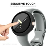 For Google Pixel Watch ENKAY Hat-Prince Full Coverage PC Frame + 9H Tempered Glass Case - Image 6