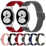 Nylon Stretch Black Buckle Watch Band - Image 2