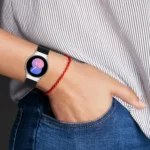 Nylon Stretch Black Buckle Watch Band - Image 3