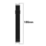 Nylon Stretch Black Buckle Watch Band - Image 5
