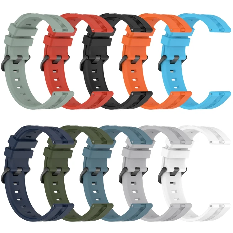 SYA002095401_B3.webp 20mm Concave Striped Slicone Watch Band - Image 4