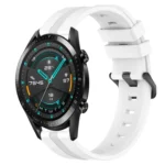 20mm Concave Striped Slicone Watch Band