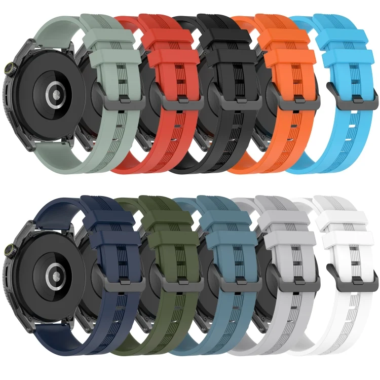 SYA002095403_B2.webp 20mm Concave Striped Slicone Watch Band - Image 3