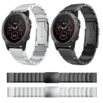 26mm Tortoise Shell Stainless Steel Watch Band - Image 2