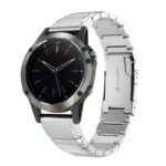 22mm Tortoise Shell Stainless Steel Watch Band