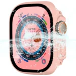 For Apple Watch Ultra / Ultra 2 49mm ENKAY Hat-Prince Waterproof Full Coverage PC Frame + 9H Tempered Glass Case