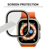 For Apple Watch Ultra / Ultra 2 49mm ENKAY Hat-Prince Waterproof Full Coverage PC Frame + 9H Tempered Glass Case - Image 6