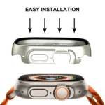 For Apple Watch Ultra / Ultra 2 49mm ENKAY Hat-Prince Waterproof Full Coverage PC Frame + 9H Tempered Glass Case - Image 7
