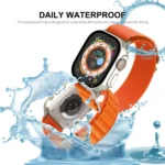 For Apple Watch Ultra / Ultra 2 49mm ENKAY Hat-Prince Waterproof Full Coverage PC Frame + 9H Tempered Glass Case - Image 8