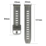22mm Transparent Shiny Diamond TPU Watch Band - Image 3
