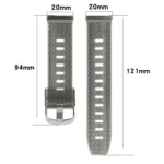 20mm Transparent Shiny Diamond TPU Watch Band - Image 3
