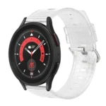 20mm Transparent Shiny Diamond TPU Watch Band