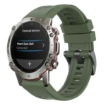 22mm Quick-Release Solid Color Silicone Watch Band