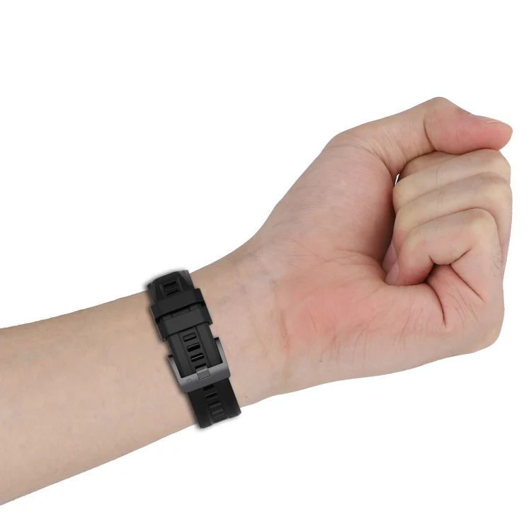 SYA002104301_B3.webp 22mm Quick-Release Solid Color Silicone Watch Band - Image 4