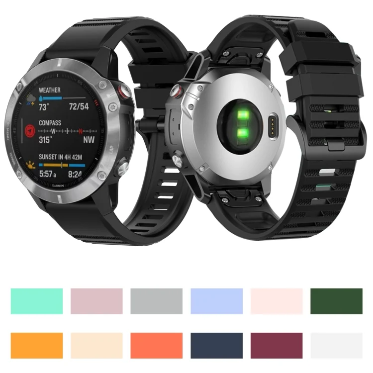 SYA002106401_B1.webp 22mm Silicone Quick Detachable Sports Watch Band - Image 2