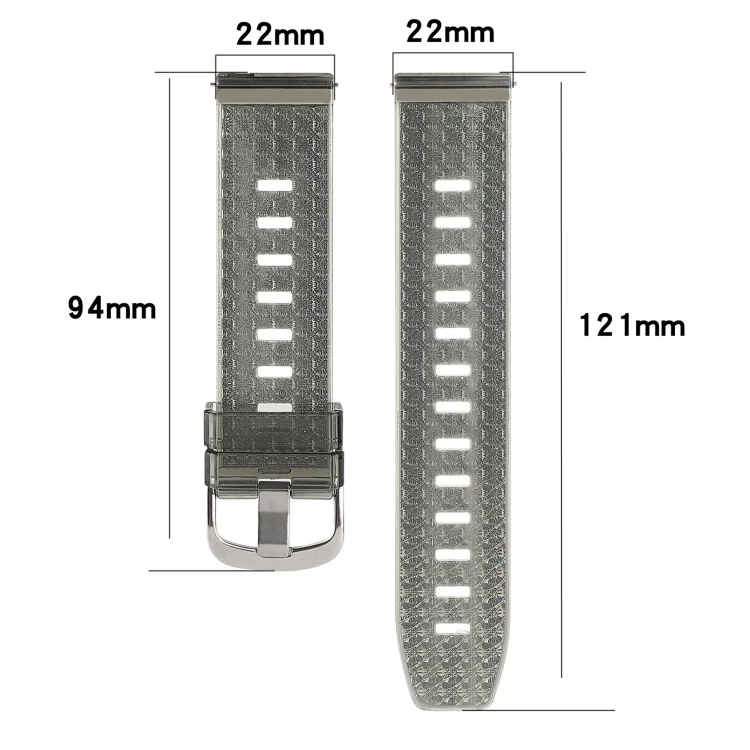SYA002109704_B2.webp 22mm Transparent Shiny Diamond TPU Watch Band - Image 3
