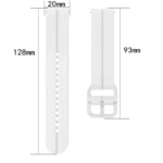 20mm Loop Silicone Watch Band - Image 4