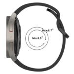 22mm Loop Silicone Watch Band - Image 5